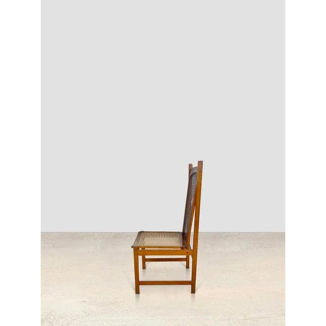 Fatima Dining Chair in Rosewood For Sale - Image 4 of 5