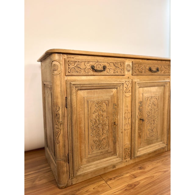 19th Century 19th Century French Walnut Side Board For Sale - Image 5 of 7