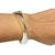 Metal Tiffany & Co. Elsa Peretti Sterling Silver Swirl Cuff Bracelet For Sale - Image 7 of 9