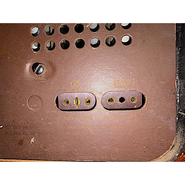 Authentic 1958 German Mid-Century Modern Nordmende Elektra 58 Tube Radio, Usa Export Model For Sale - Image 9 of 12