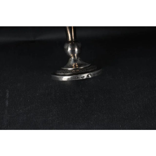 Metal Antique German Silver Chalice Cup, 1838 For Sale - Image 7 of 9