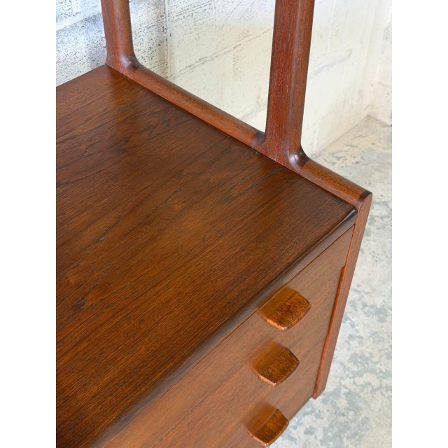 In Style of Hans Wegner Ry Møbler Large Teak Credenza With Hutch Danish Mid-Century Modern 1960s For Sale - Image 13 of 14