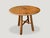 Andrianna Shamaris Midcentury Couture Teak Round Table with Butterflies Inlaid For Sale - Image 11 of 18