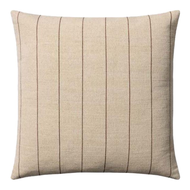 Jute and Cotton Pillow For Sale