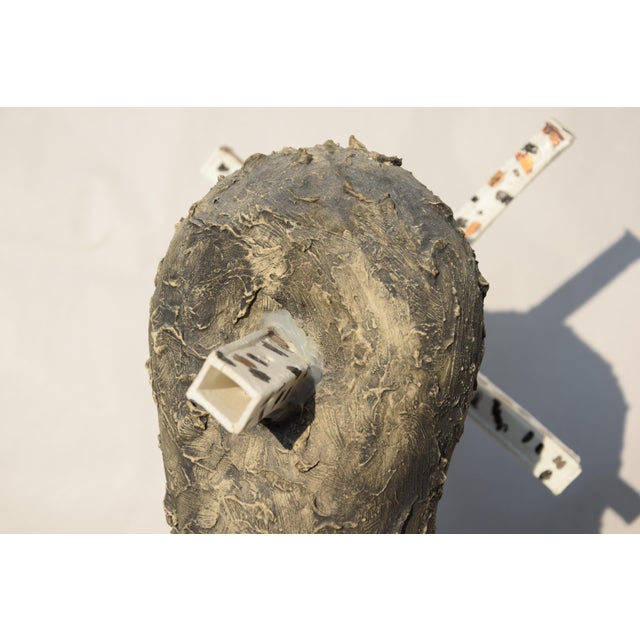 Gray Urmas Puhkan, Abstract Object (Black Hole), 2002, Ceramic and Porcelain For Sale - Image 8 of 15