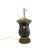 Black Contemporary Handcrafted Wrought Iron Table Lamp in the Style of Chelsea House. For Sale - Image 8 of 10