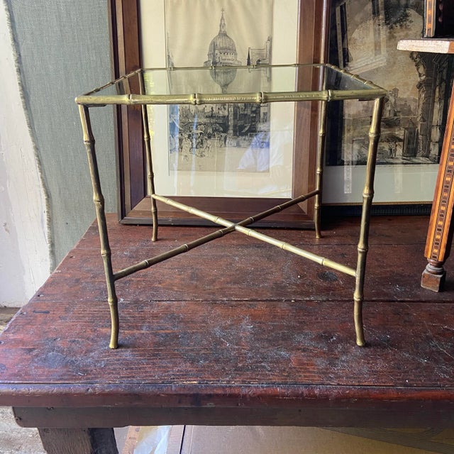 Chic set (2) of tables that look great together as a cocktail table or use them as side tables! They are high quality...