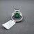 10.43 Ct Gia Certified Zambian Emerald & Diamond Ring Size 7 For Sale In Chicago - Image 6 of 10