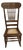 Vintage Hand-Carved Cane Seat Rocking Chair For Sale