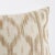 This pillow features Santa Monica Ikat Fabric (Item# 176500) by Mark D. Sikes for Schumacher with a Knife Edge finish....