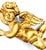 Antique French Giltwood Cherub Putti Sculpture Fragment For Sale - Image 9 of 12
