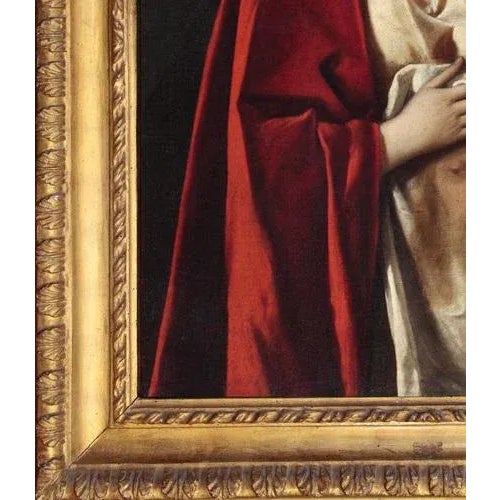 Antiveduto Gramatica, Veronica, 17th Century, Oil on Canvas For Sale - Image 4 of 5