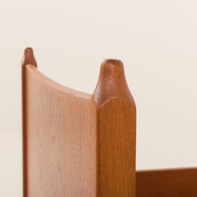 Wood Vintage Danish Teak Children's Bed, 1960s For Sale - Image 7 of 10