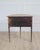 Greige Dutch 20th Century Bleached Oak Demi-Lune Console Table with Tambour Door For Sale - Image 8 of 9