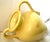 Oversize 1950s Haeger Potteries 20" Pastel Yellow Ceramic Amphora Floor Vase For Sale - Image 4 of 11
