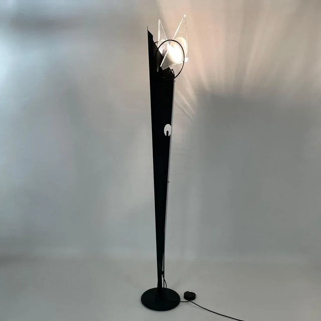 1980s Postmodern Floor Lamp from Neoggetti, Italy, 1980s For Sale - Image 5 of 12
