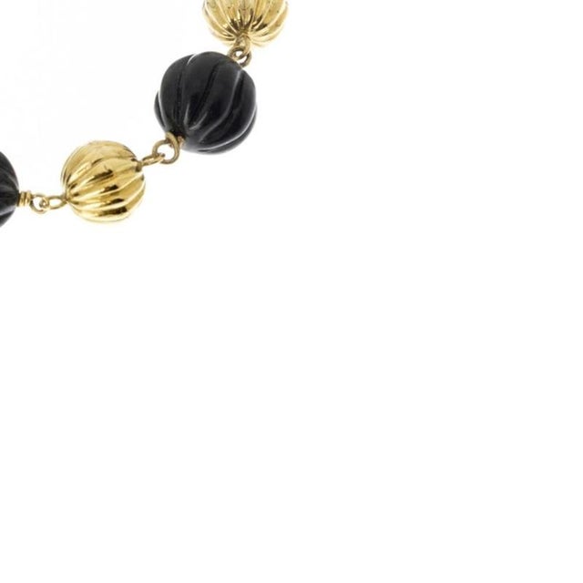 Bracelet with Beads and 19.2k Gold For Sale - Image 5 of 6