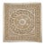 Handmade Suzani Tablecloth From Central Asian 4'9'' X 5'1'' For Sale