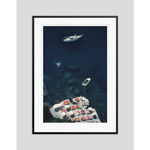 Modern Hotel Il San Pietro 1979 by Slim Aarons Framed C-Print For Sale - Image 3 of 3