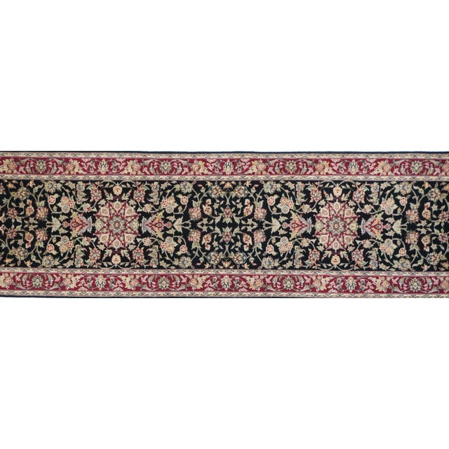 19th Century Kashan Runner 2'3'' X 10'0" For Sale - Image 5 of 11