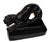 1950s 1950s Black Panther Tv Lamp Ceramic Jungle Cat Light Mid Century Modern For Sale - Image 5 of 8