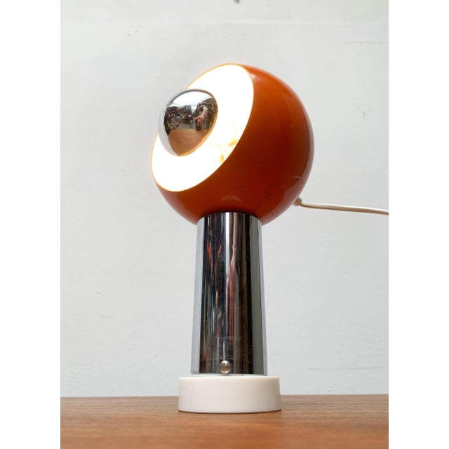 Mid-Century Space Age Magnet Clamp Table or Shelf Lamp, 1960s For Sale - Image 13 of 18