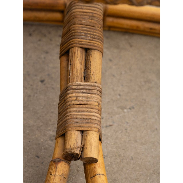Tito Agnoli Rattan Chair For Sale - Image 15 of 15