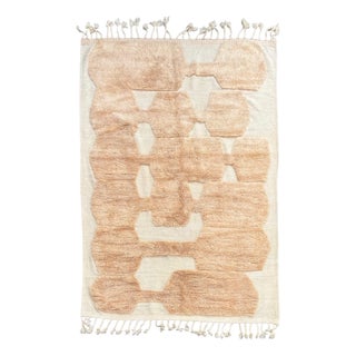 Moroccan Mrirt Wool Rug, 1990s For Sale