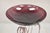 Vintage Hand Blown Italian Murano Style Purple Glass Swirl Compote Candy Dish For Sale - Image 9 of 10