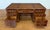 Leighton Hall Furniture Traditional 72” Mahogany Executive Desk by Leighton Hall - Showroom Sample For Sale - Image 4 of 18
