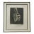 Mid 20th Century Original Johnny Friedlaender Aquatint Etching - Rare Small Format, Signed, Numbered XLV/L (45/50) For Sale