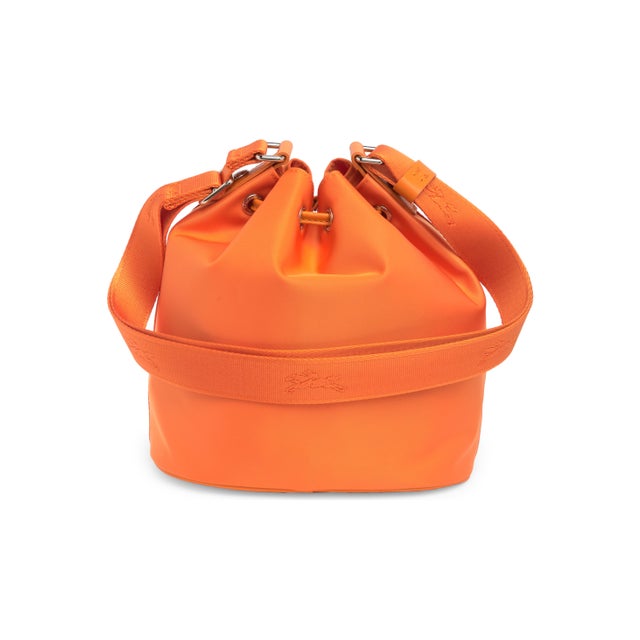 Longchamp Small Le Pliage Neoprene Bucket Bag Crossbody eye-catching and highly functional Longchamp bucket bag in a...