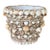 Vintage Hand-Applied Coastal Seashell Encrusted Resin Planter For Sale