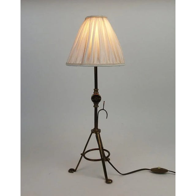 Arts & Crafts Table Lamp, 1890s For Sale - Image 5 of 12