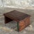 Small Upcycled Teak Stool, 1990s For Sale - Image 6 of 12