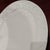 Large Vintage White Oval Ceramic Platter With Embossed Leaf Design. Made in Italy For Sale - Image 4 of 13