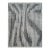 6x9 Gray Hand-Knotted Wool Vertical Shifting Sands Abstract Modern Carpet Rug For Sale