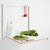 More table without using space is hardly imaginable. Maximal minimalism for a breakfast for three, or a dinner directly in...