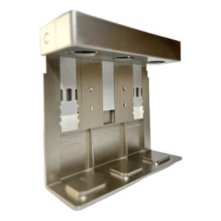 Solera 3 Satin Nickel Liquid Dispenser Apparatus & Key - 2 Pieces For Sale