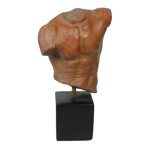 Vintage Modern Male Torso Sculpture Chairish