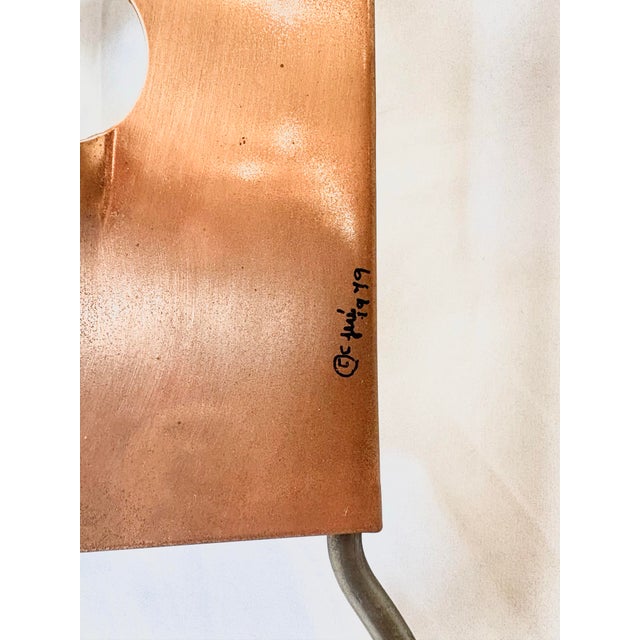 Mid-Century Modern Curtis Jere Oversized Cheese Grater Wall Sculpture For Sale - Image 3 of 10