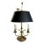 Early 20th Century Louis XVI Style Bouillotte Table Lamp With Eagle Head and Arrow Details For Sale