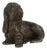 Black Forest Style Carved Basswood Dog, 1900 For Sale
