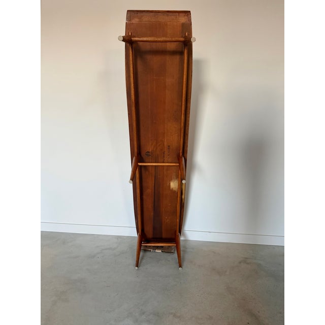 Mid-Century Modern Lane Copenhagen Line 72" Walnut Ash Surfboard Coffee Cocktail Table For Sale - Image 3 of 16