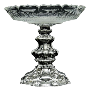 19th Century Austro-Hungarian Silver Fruit Platter