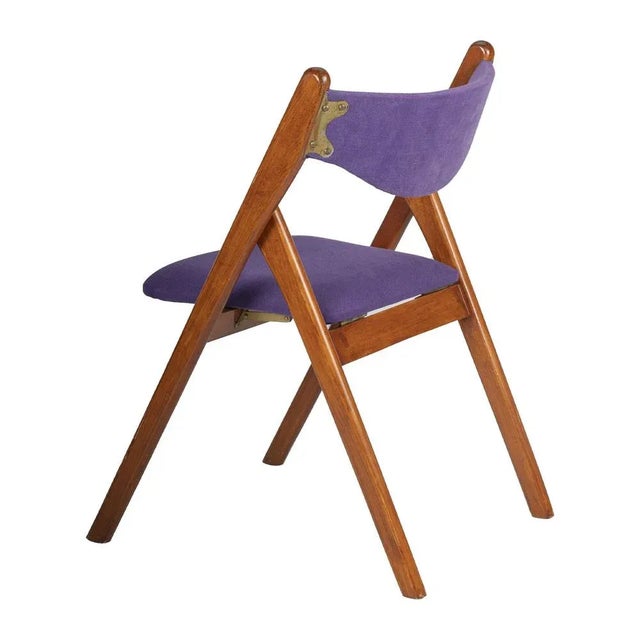 Mid-Century Modern Coronet Foldable Chair by Norquist, 1960s For Sale - Image 3 of 10