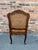 Pair of Antique French Cane Arm Chairs For Sale - Image 12 of 13