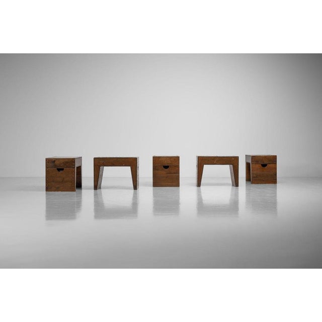 Stool by Jan de Jong for Pauluskerk Uden, 1966 For Sale - Image 15 of 18