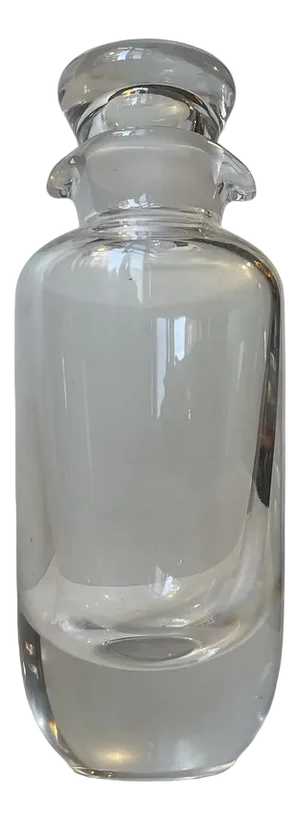 Vintage Cocktail Shaker in Glass from Orrefors, Sweden, 1970s