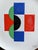 1980s Abstraction in Colors Plate in Enameled Ceramic by Sonia Delaunay, 1985 For Sale - Image 5 of 6